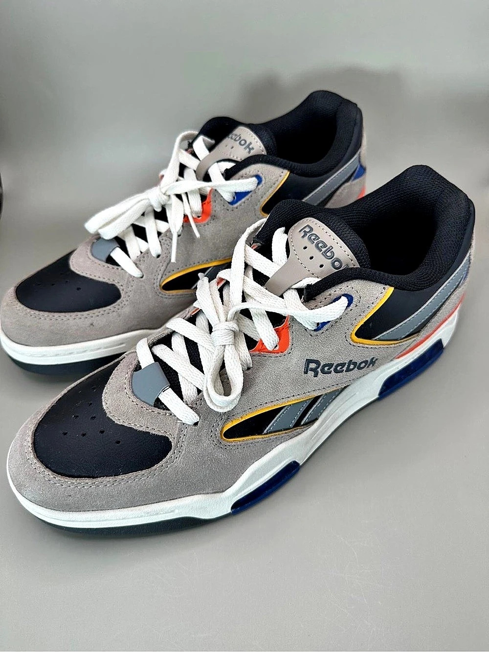 Reebok BB 4500 DMX Men’s Low Top Lace-Up Colorblock Sneakers Size 12.